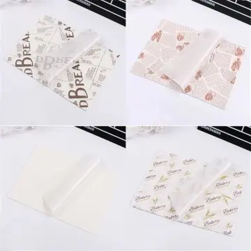 Customized Logo Sandwich Food Grade Wrapping Paper