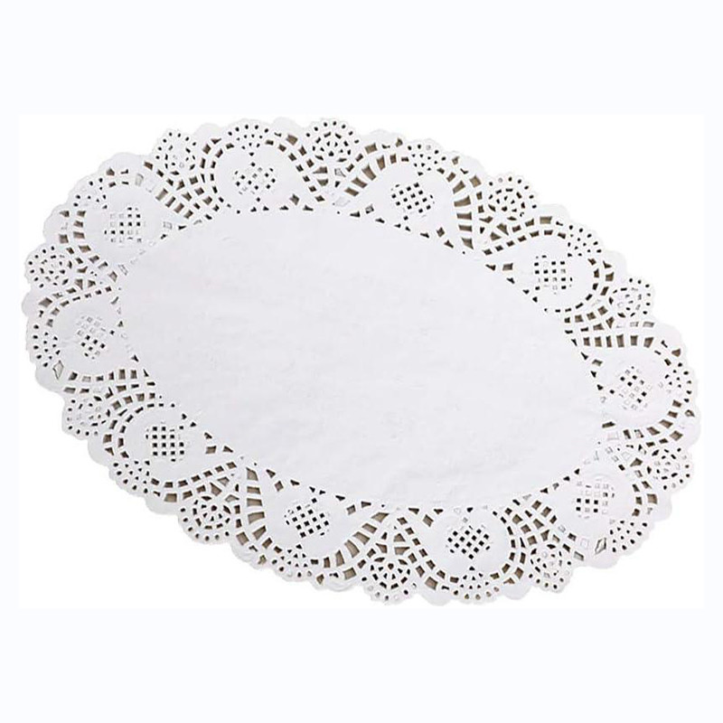 Maker Egg Elliptic Lace Paper Doilies