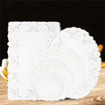 OEM Rectangle Lace Paper Doilies