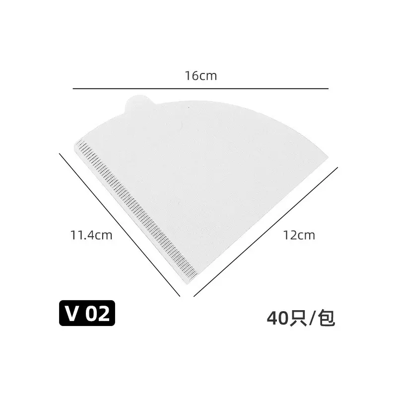 OEM V60 咖啡濾紙，多種尺寸