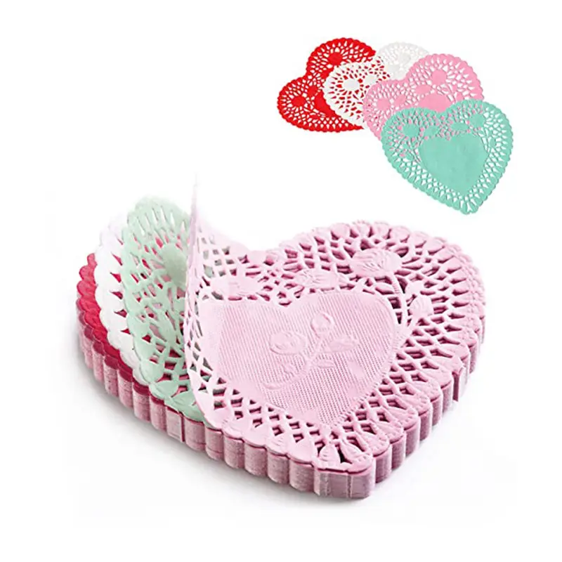 Manufacturer Heart Lace Paper Doilies