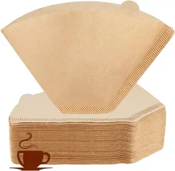 American Coffee Pod / Bag  Filter Paper White